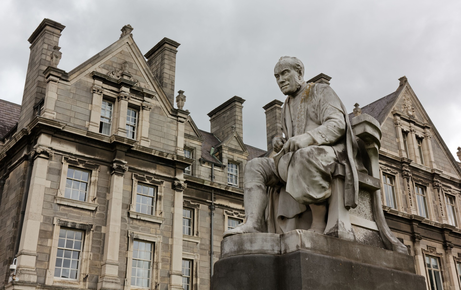 George Salmon's Statue at the Trinity College in Dublin